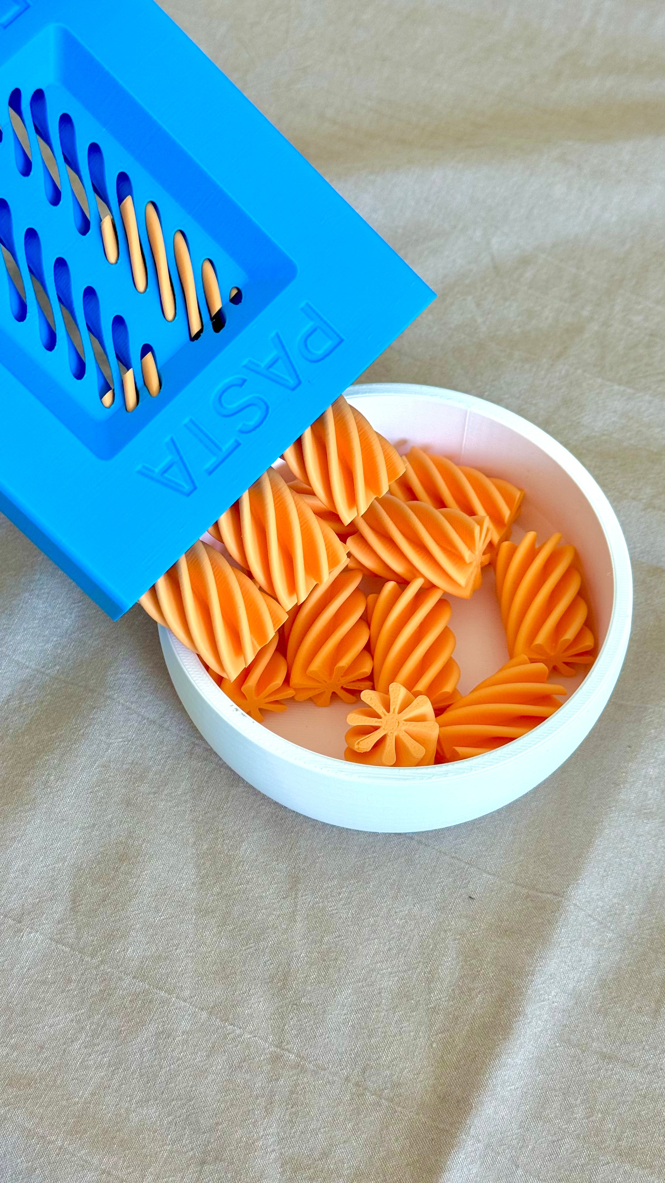 3D Printed Pretend Pasta Play Set